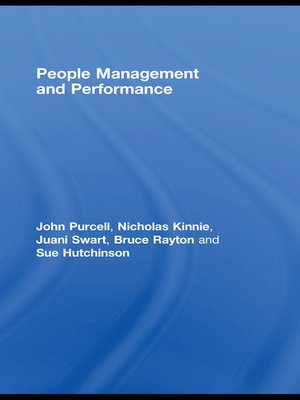 cover image of People Management and Performance